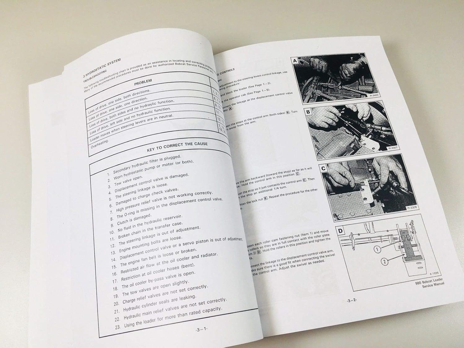 Amazon.com: Bobcat 980 Skidsteer Loader Service Repair Manual Technical  Shop Book Ovrhl: Garden & Outdoor