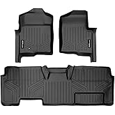 MAXLINER Floor Mats 2 Row Liner Set for 2009-2010 Ford F-150