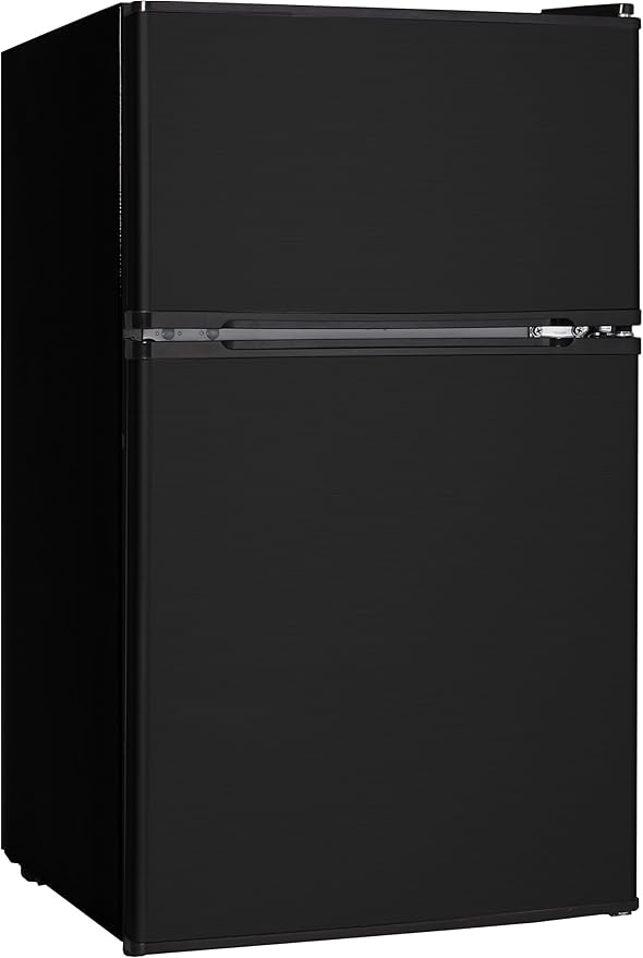 Amazon.com: Midea WHD-113FB1 Double Door Mini Fridge with ...