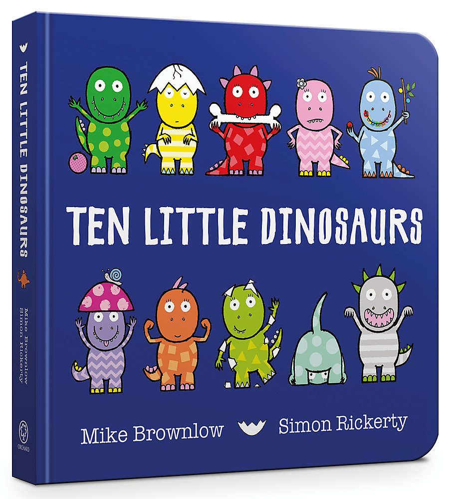 Ten Little Dinosaurs 9781408346464 Amazon Com Books