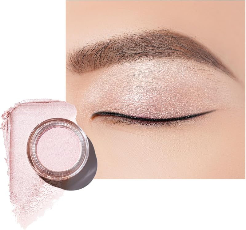 Oulac Shimmer Eyeshadow Pearl Finish Pearl Pink Duo 06g P04 Shell