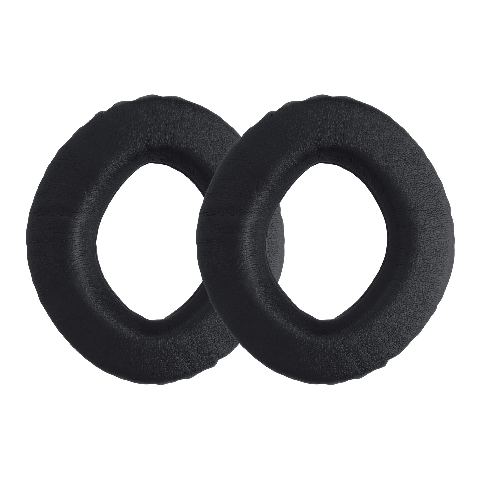 kwmobile 2x Headphone EarpPads for Sennheiser PX360 / MM550-X / MM450-X Replacement Ear Pads - Headphone Ear Covers - Black