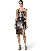 Eliza J Womens Style Social Sequin Sleeveless Vneck Dress