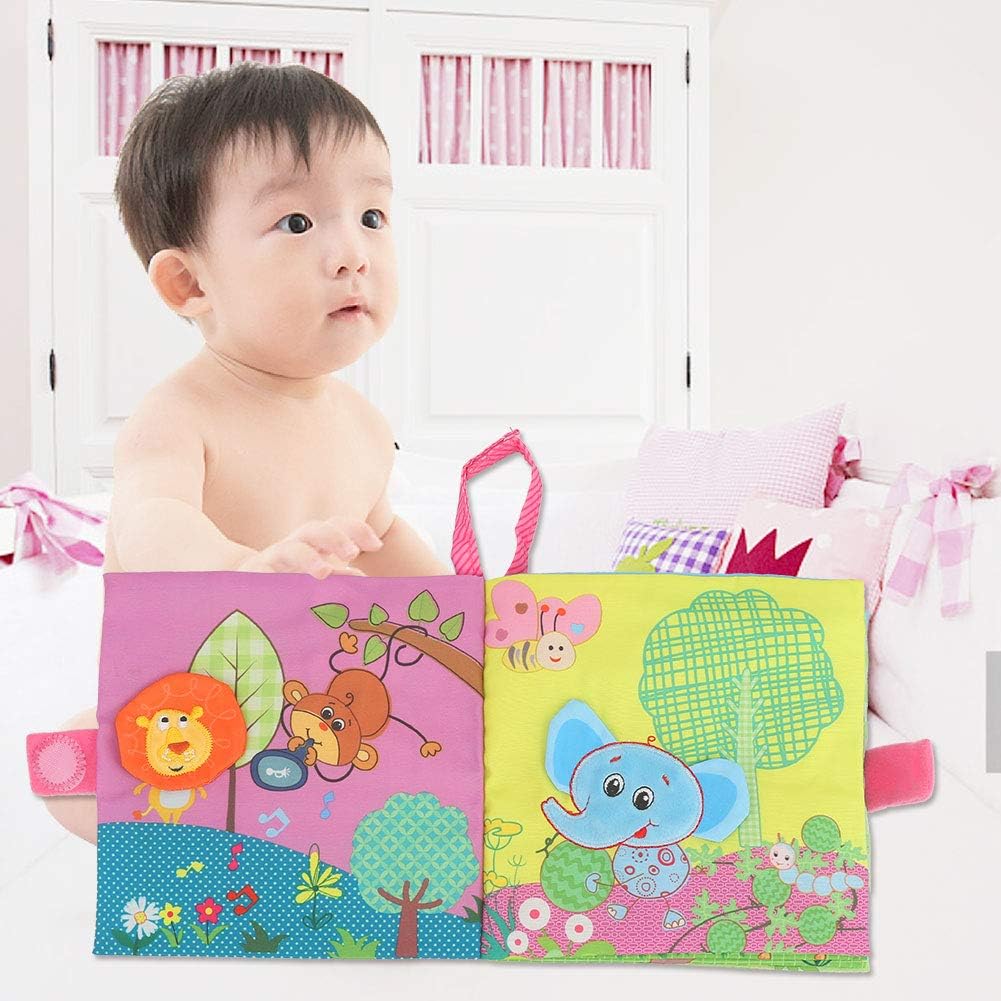 Livre Sonore A Toucher Livres De Jouets De Bebe Livre Deveil Enfant Livre En Tissu Doux Au Toucher Livre De Decouvertes Cadeaux Pour Naissance Garcon Fille Natual Eveil Et Jouets Bebe