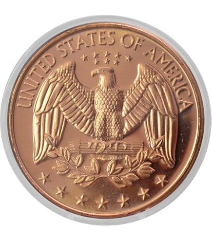 Amazon.com: 1 oz .999 Pure Copper Round/Challenge Coin (Walking