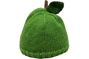 CORIRESHA Unisex Hand Knitted Cute Fruit Beanie Hat Featuring Strawberries Pineapples Grapes and Lemons Crochet Hat