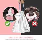 VISATOR Travel Potty 2-in-1 Foldable Portable Kids Potty Seat 15 Bags view 2