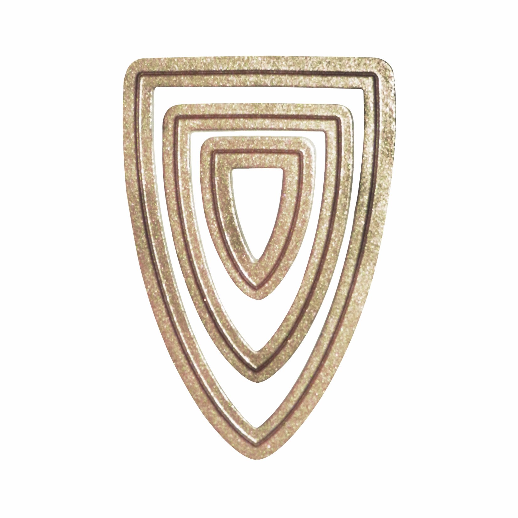 Bezel Spellbinder Paper Arts Shields One Die Template