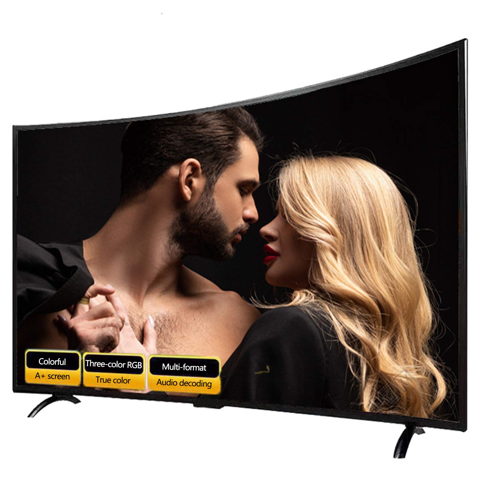 XFF-324250556575inch-Smart-LED-TV-Pantalla-Curva-Prueba-Explosiones-Admite-Proyeccion-Telefono-MovilMontaje