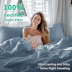 Shilucheng Tencel Sheets 4 Piece, 100% Eucalyptus
