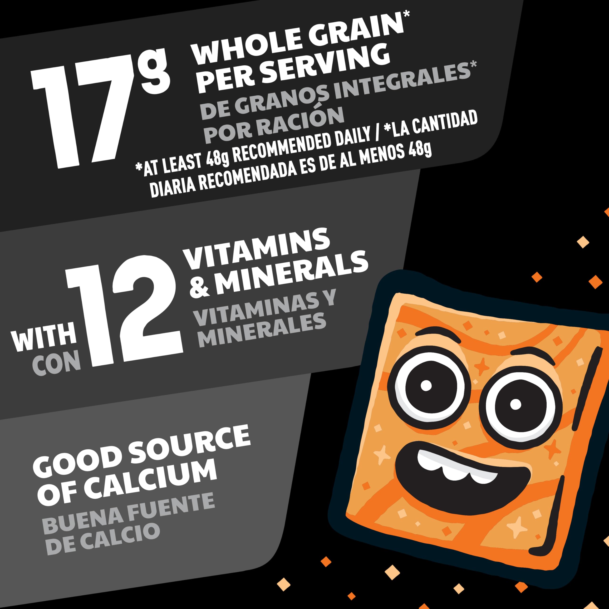 Cinnamon Toast Crunch Loaded Cereal, Cinnamon Sugar Cereal with Artificially Flavored Vanilla Crème Filling, Family Size, 15.1 oz