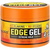 AllDay Locks Edge Gel Extreme Hold, Maximum Control &amp; Braiding, 5 Oz Jar | Hair Gel, Natural Edge Lock &amp; Fixer, Sleek Moisturizing Formula, No Frizz, Flakes, or Grease