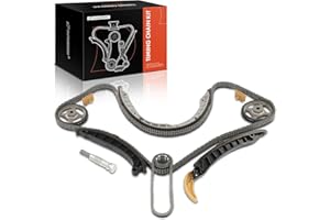 A-Premium 11PCS Engine Timing Chain Kit W/Sprocket & Tensioner & Guide Compatible with Porsche Cayenne 2008-2019, Panamera 20