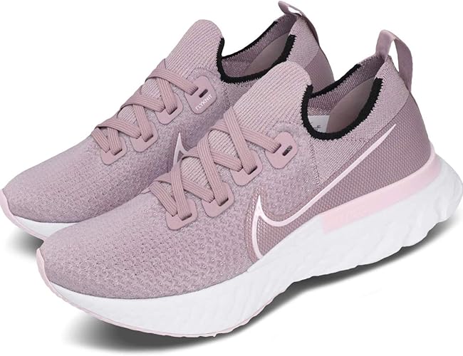 nike react infinity run plum fog