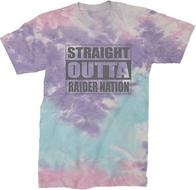 raiders tie dye shirt