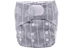 SIGZAGOR Baby Pocket Cloth Diaper Nappy Hook and Loop (Arrow)