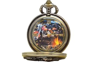 SplendidGifts Motorcycle Pocket Watch P-300