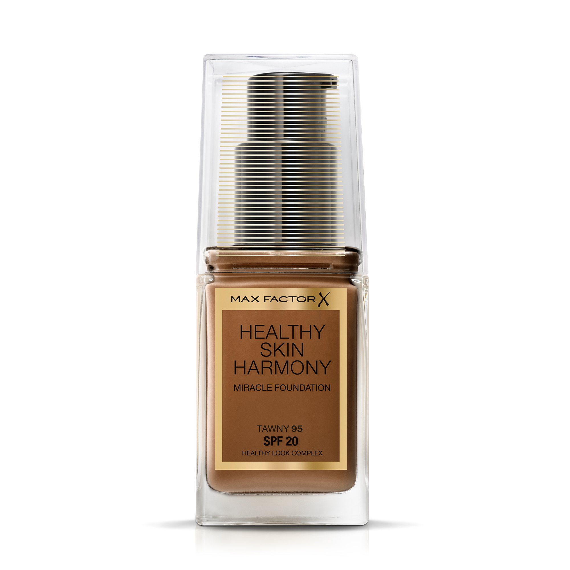Max Factor Healthy Skin Harmony Foundation, SPF 2, 95 Tawny, 30 ml