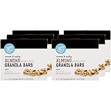 Amazon Brand - Happy Belly Sweet & Salty Almond Granola Bars, 6 Count (Pack of 6)