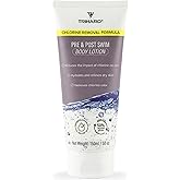 TRIHARD Chlorine Defense Body Lotion for Swimmers, Protects and Hydrates Sensitive Skin from Pool and Ocean, Pre and Post Swim Chlorine Protection from Hard Water and Chemicals