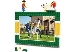 NIETEIN Soccer Picture Frame Craft Kit Kid Room Decor Photo Frame Art Making Kit for Girl or Boy Birthday Gift