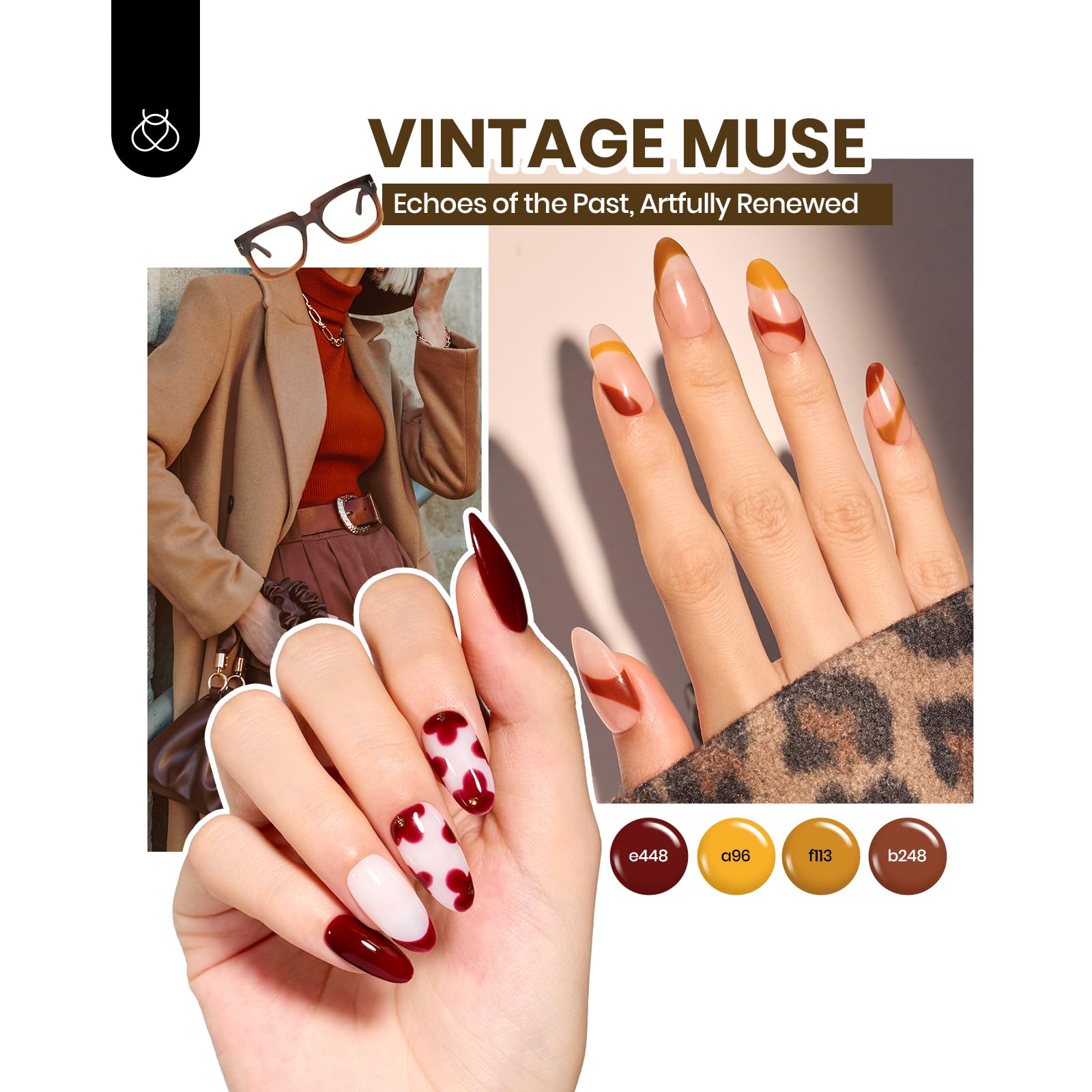 Beetles Gel Nail Polish Set, 60 Colors Neon Gel Polish Kit Jelly Glitter Nude Pink White Red Blue Green Brown Summer Color Nail Polish Base &Glossy Matte Top Coat Gift for Her Women - Image 5