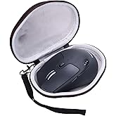 LTGEM Case for Logitech M720 Triathlon/M705 Marathon Wireless Mouse | Hard EVA Shell, Water-Resistant, Shock Protection, Scratch-Resistant Interior, Portable Travel Storage Case Only