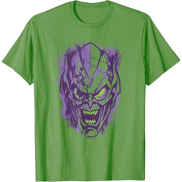 Amazon.com: Marvel Spider-Man: No Way Home Green Goblin Face T