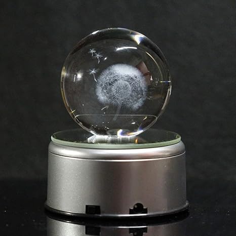 Amazon Co Jp Traumer クリスタルボール オルゴール 誕生日ギフト 美しいカラフルなledクリスタルボールオルゴール ホームデコレーションオルゴール 18種類の音楽付き 子供 ガールフレンド クラスメート 子供へのギフトに おもちゃ