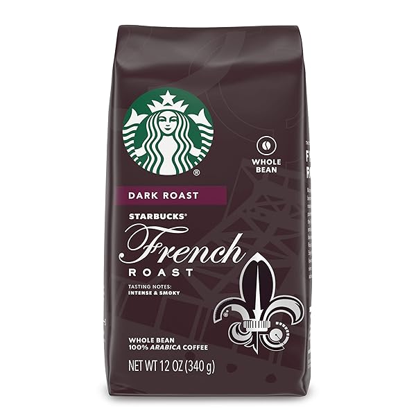 STARBUCKS DARK ROAST WHOLE BEAN COFFEE — FRENCH...