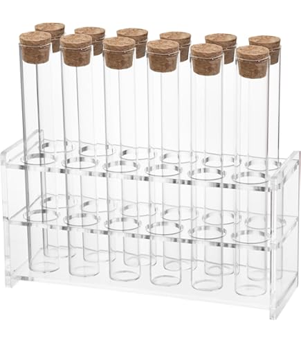 Enhanced Test Tube Stoppers Glass Test Tube With Screw Cap 150