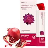FOODOLOGY Coleology Cutting Jelly, Pomegranate Flavor, 10 Sticks | Dietary Fiber Supplement for Weight Loss Management, Non-GMO Appetite Suppressant with Chia Seeds &amp; Garcinia Cambogia