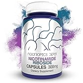 Nootropics Depot Nicotinamide Riboside Capsules | 300mg | NAD+ Precursor | 30 Count | Promotes NAD+ Levels | Cellular Energy