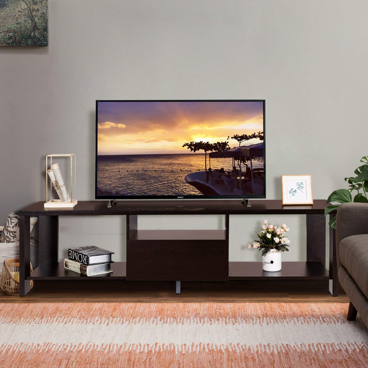 Home Furniture Diy 8905 Entertainment Unit Tv Stand Modern