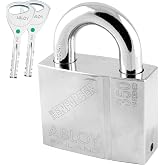 ENFORCER ABLOY 350-25 Heavy Duty Padlock, 9/16" Extra-Thick Shackle | 9/16" (14mm) extra-thick boron steel shackle. ABLOY disc detainer. Fits ENFORCER Hasps and Seal Guard Locks.