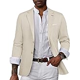 PJ PAUL JONES Mens Casual Sport Coat Blazer Two Buttons Lightweight Business Jackets