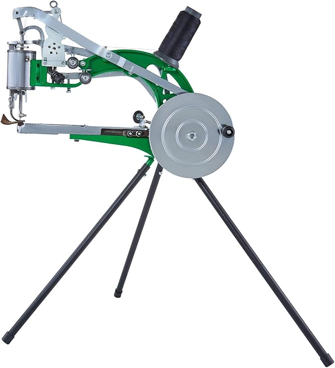 COZ Shoe Sewing Machine, Cobbler Hand Crank Shoe Repair Machine, Dual Nylon Cotton