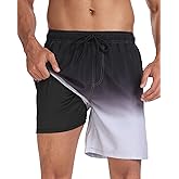 BLATIAL Mens Swim Trunks with Compression Liner 2 in 1 Quick Dry Swimming Shorts Swimwear Bathing Suits with Pockets
