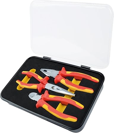 Mannesmann M11220 Juego de tenazas y alicates: Amazon.es: Bricolaje y herramientas