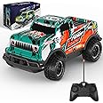 Remote Control Car, 1/24 Scale Model Racing Car Toys, RC Car for Kids and Boys with Cool Led Lights, Hobby RC Cars Toys Birthday Gifts for 3 4 5 6 7 8 Year Old Boys Girls