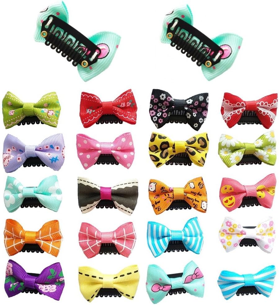 bows for puppies with short hair