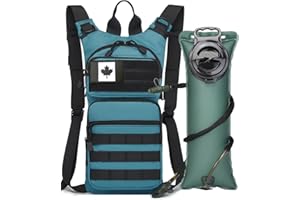 ATBP Insulated Water Hydration Pack Bag with 3L TPU Bladder Tactical Molle Hydration Backpack for Hiking Cycling Running