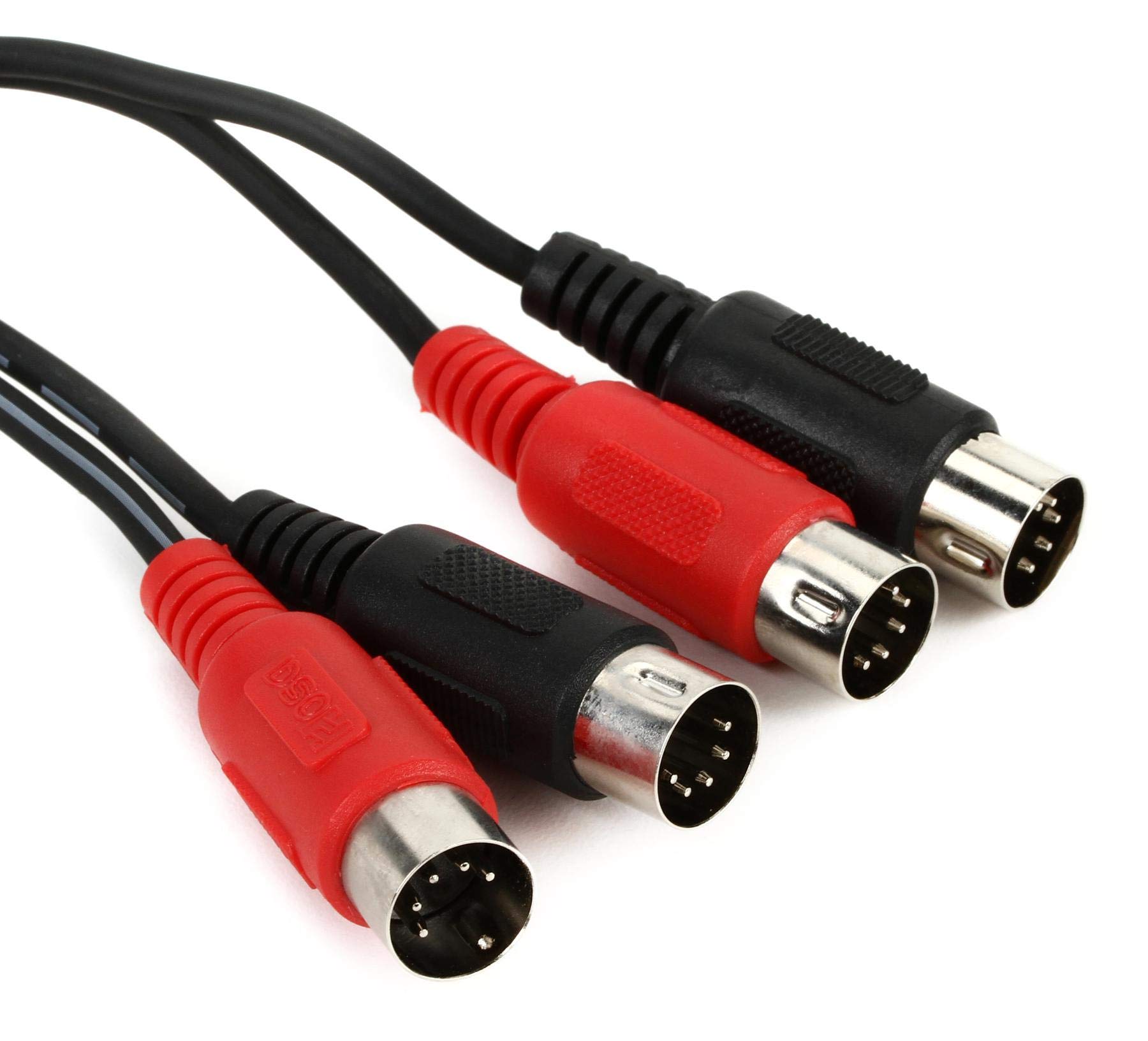 Hosa MID-201 Dual MIDI Cable, Dual 5-pin DIN to Same, 1 m