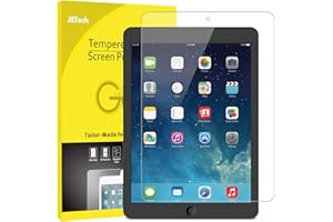 JETech Screen Protector for iPad (9.7-Inch, 2018/2017 Model, 6th/5th Generation), iPad Air 1, iPad Air 2, iPad Pro 9.7-Inch, Tempered Glass Film