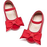 Kiderence Little Toddler Girls Dress Shoes Ballerina Ballet Flats Kids Mary Janes