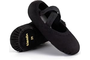 s.lemon Stretch Ballet Shoe,Girls Women Split Sole Elastic Dance Slippers Ballet Shoes
