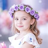 Kesote 50 Purple Rose Heads 4cm Artificial Silk Flowers Wedding Décor view 5