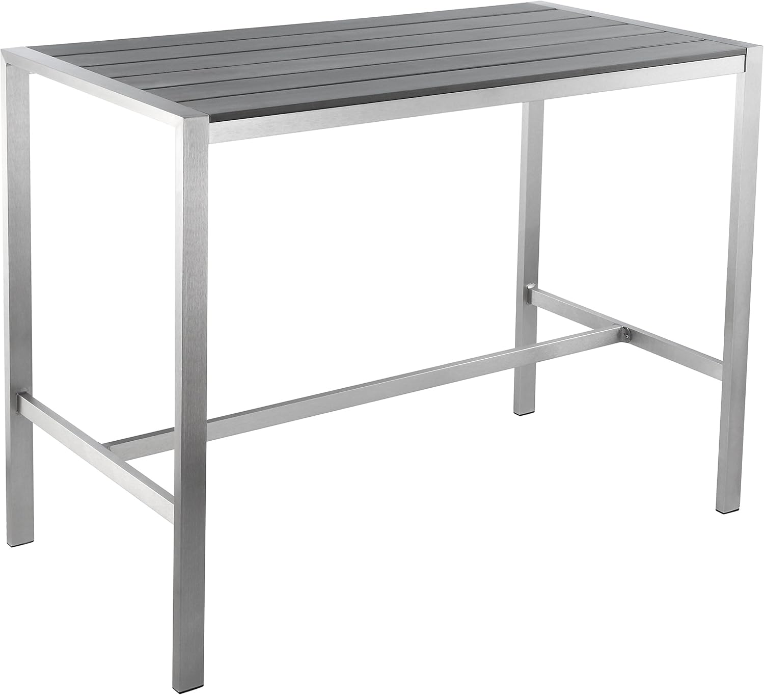 Amazon Com Cortesi Home Ch Dt700105 Haven Outdoor Long Bar Table