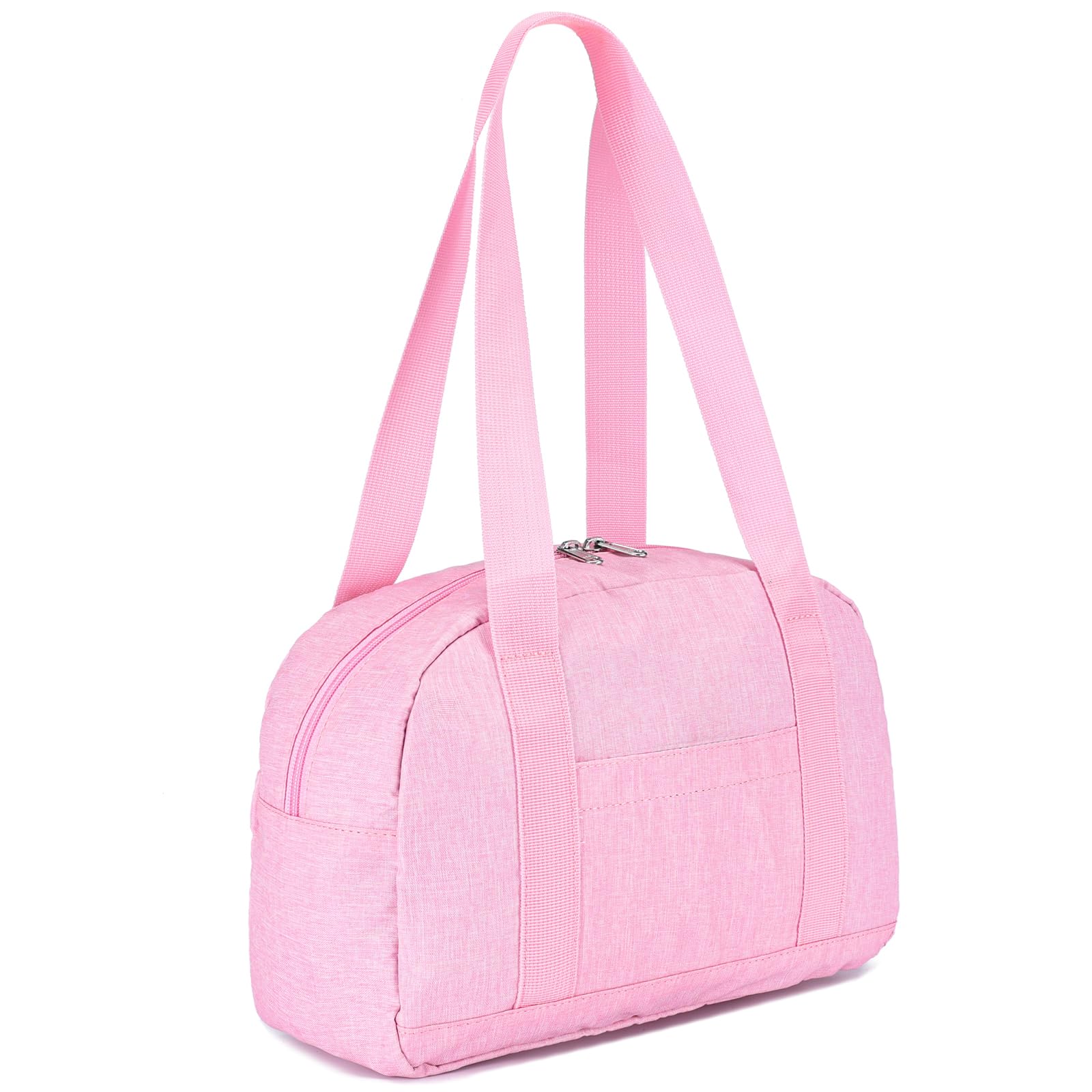 Photo 1 of Mini Gym Bag for Women Girls, 12 inch Small Gym Tote Bag, Lightweight Carry On Bag, Small Duffle Bag for Travel Sports (Pink)