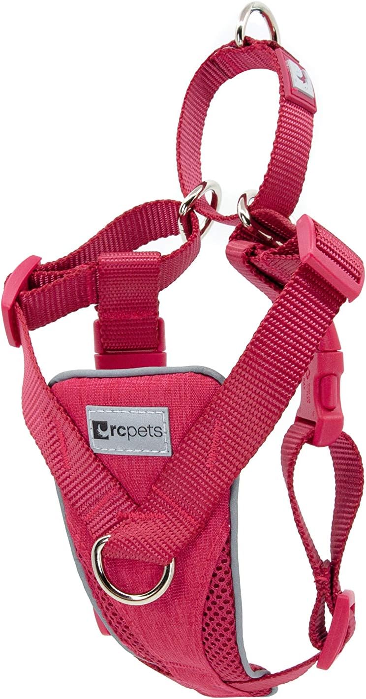 RC Pets Tempo No Pull Dog Harness, XSmall, Heather Black